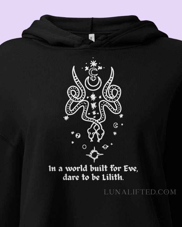 Lilith Crop Hoodie