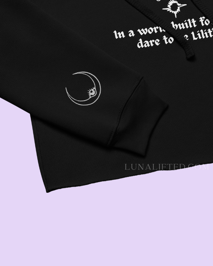 Lilith Crop Hoodie