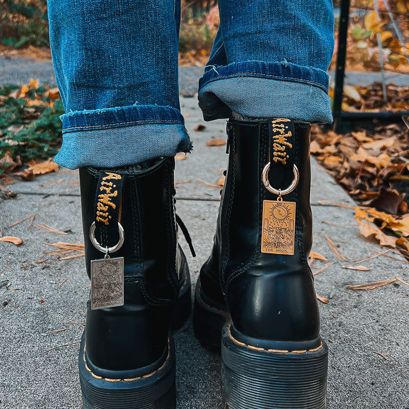 Tarot Card Boot Charms