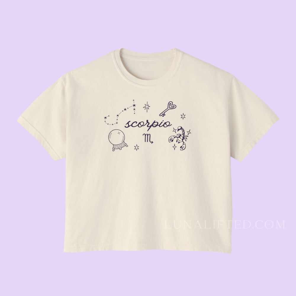 Scorpio Trinkets Boxy Tee