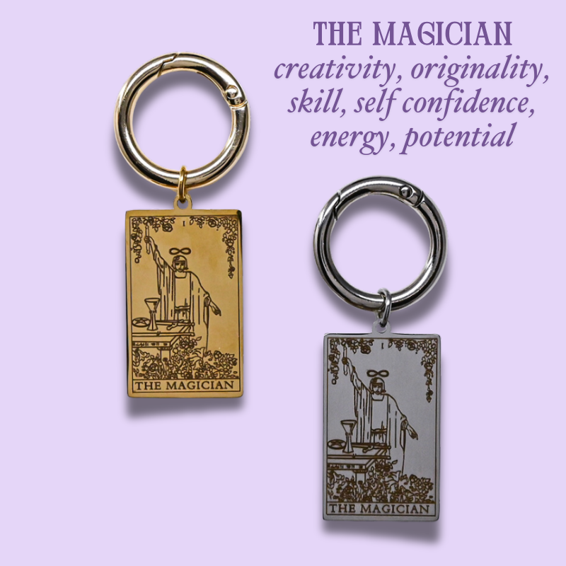 Tarot Card Boot Charms