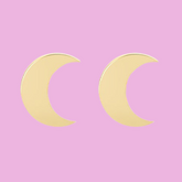Crescent Studs