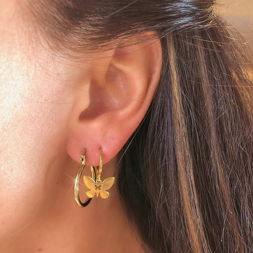 Butterfly baby earrings Clearance