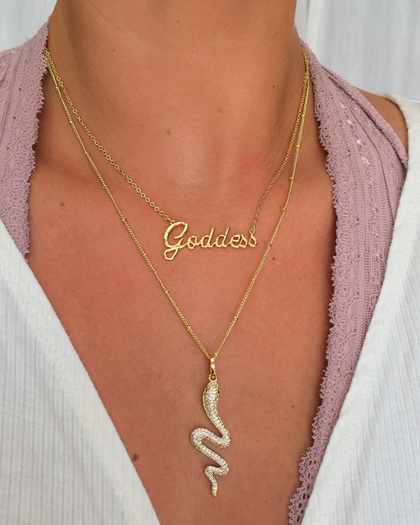 Namesake Accessory Goddess Namesake Necklace