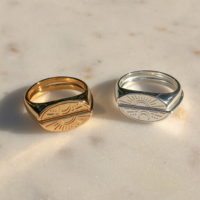 Twin Flame Friendship Ring