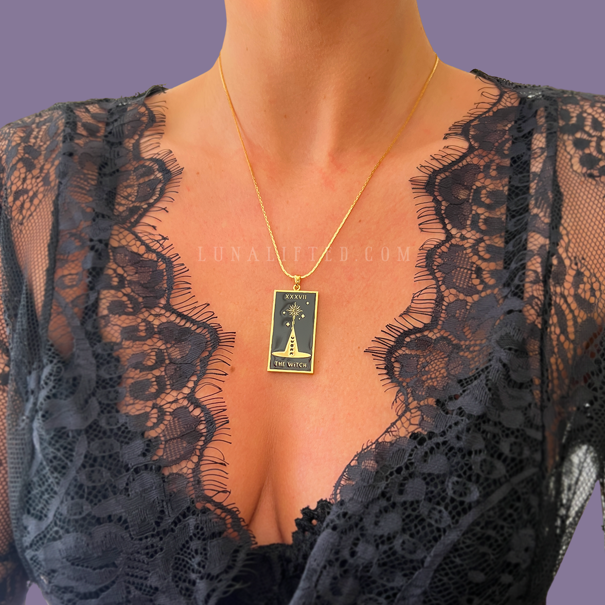 The Witch Tarot Necklace