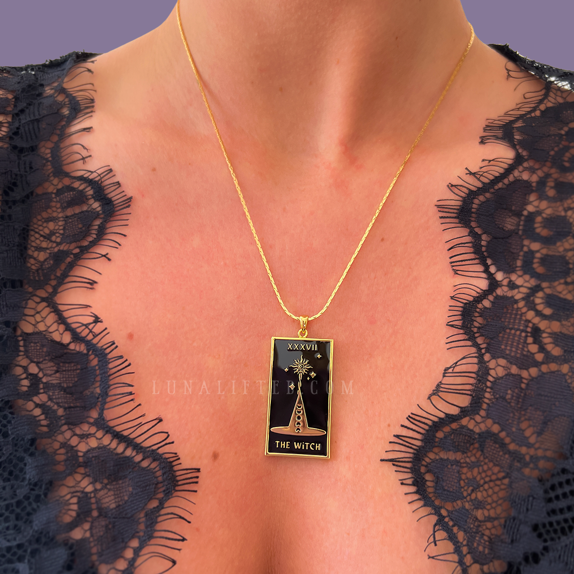 The Witch Tarot Necklace