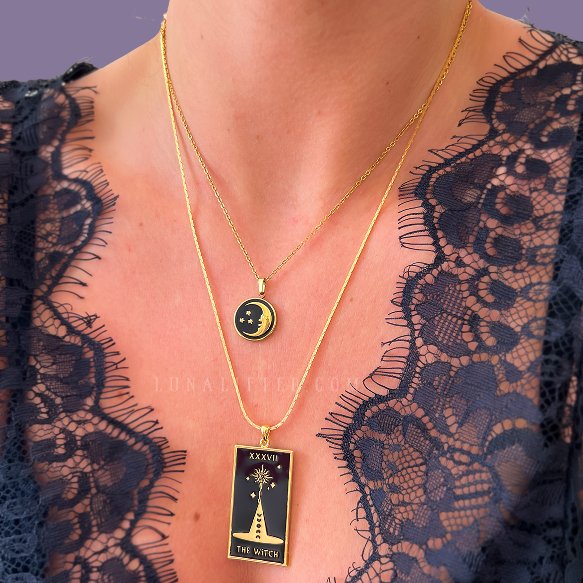 The Witch Tarot Necklace