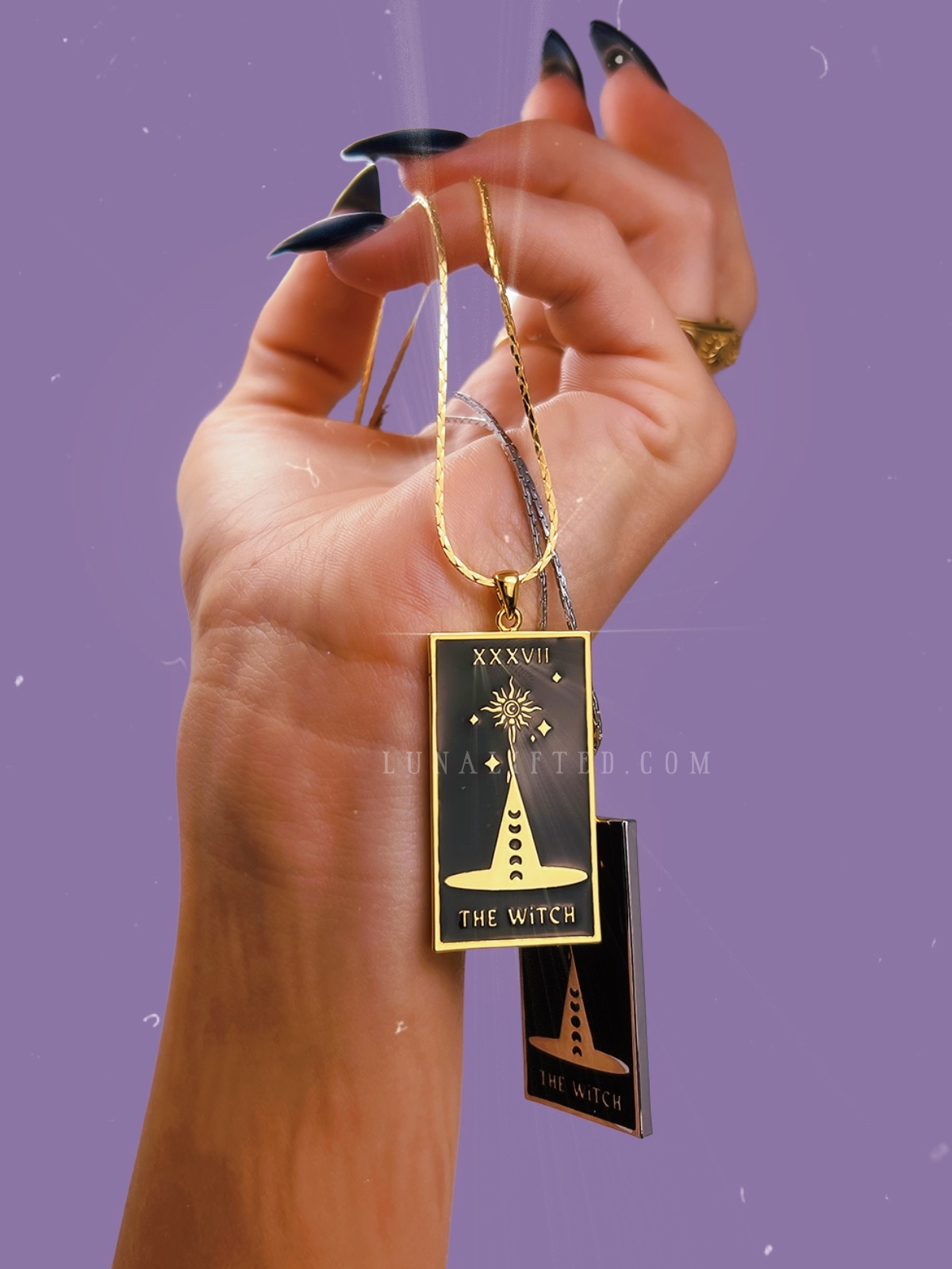 The Witch Tarot Necklace